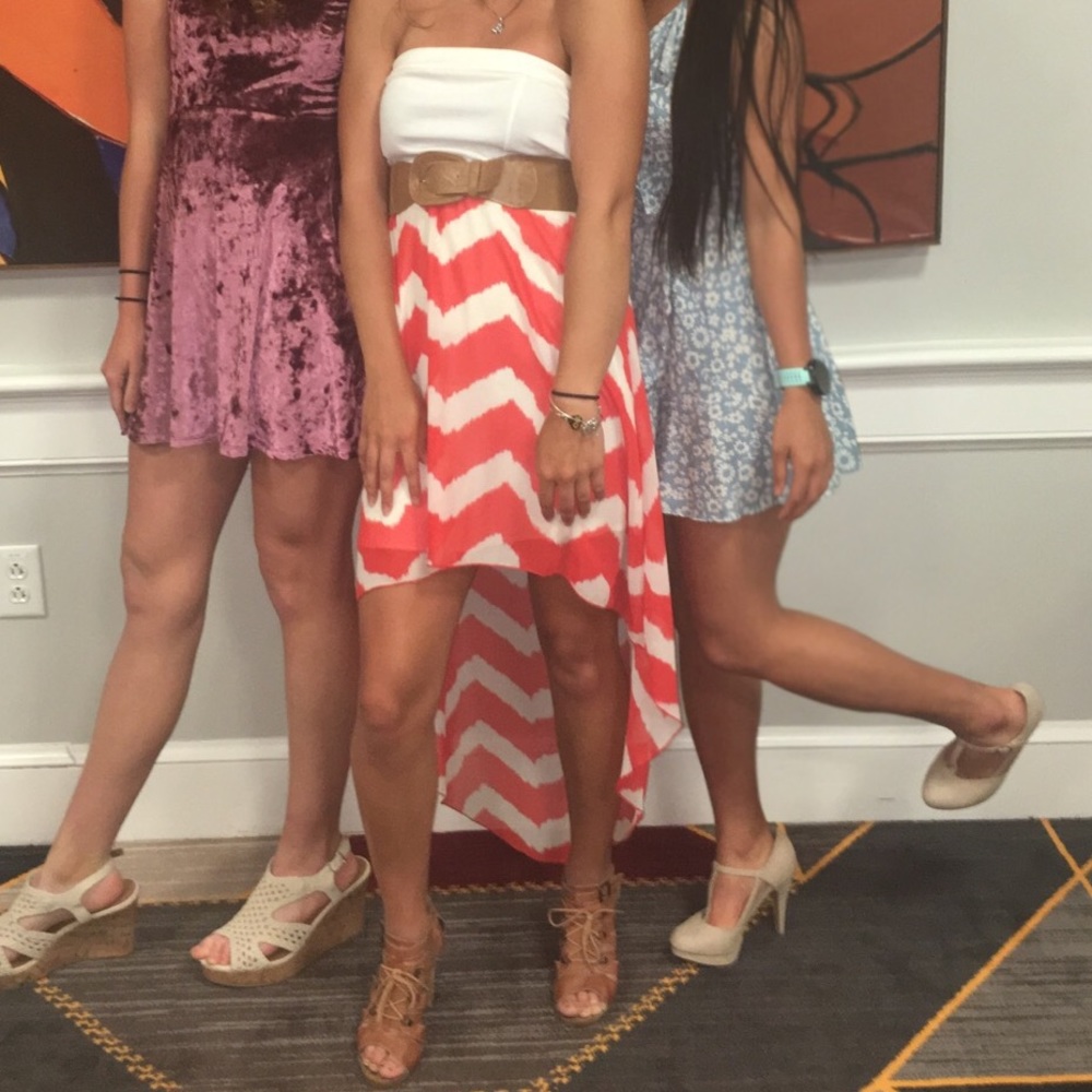 High-low dress